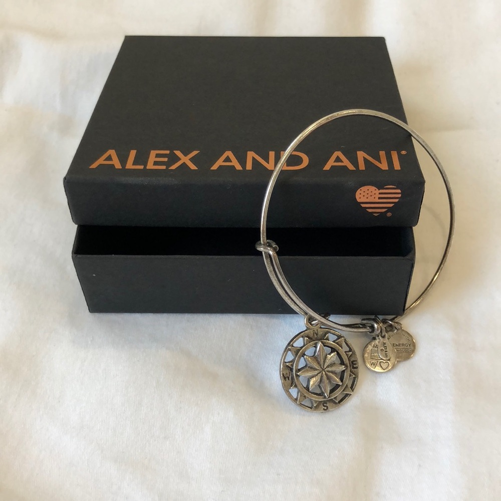 Alex and Ani Compass bracelet